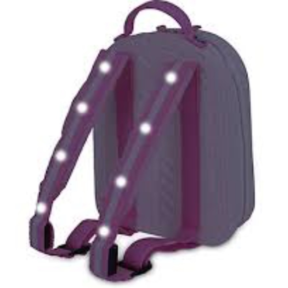 Crocs Purple Butterfly Light Up Backpack - Picture 7 of 7
